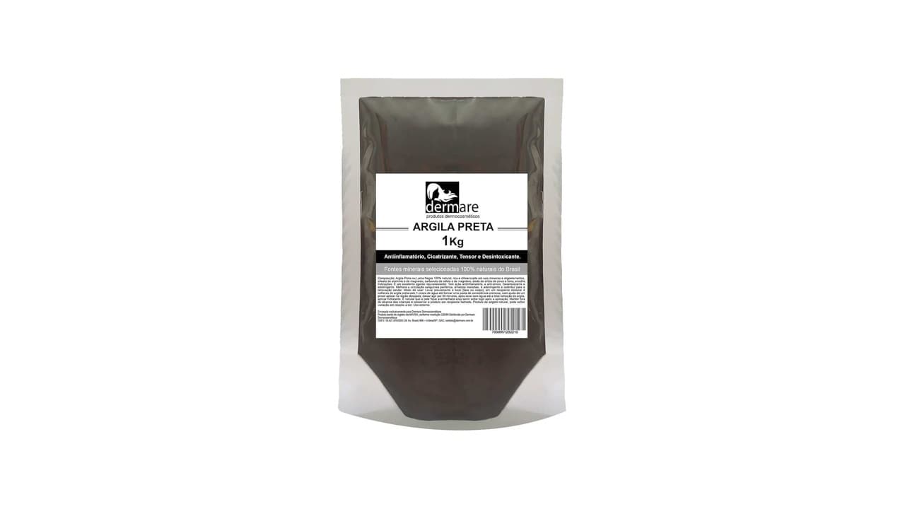 Melhor Argila Preta para Limpeza e Detox da Pele