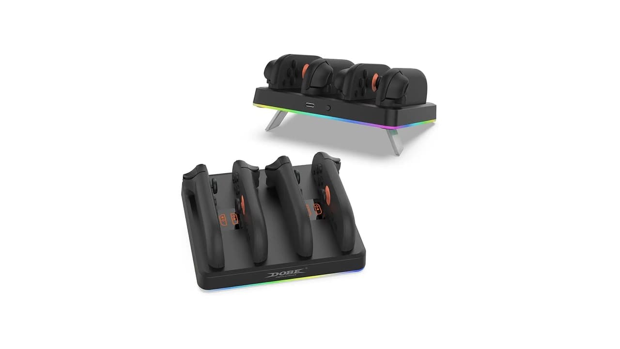 Melhor Base de Carregamento para Controles Joy-Con