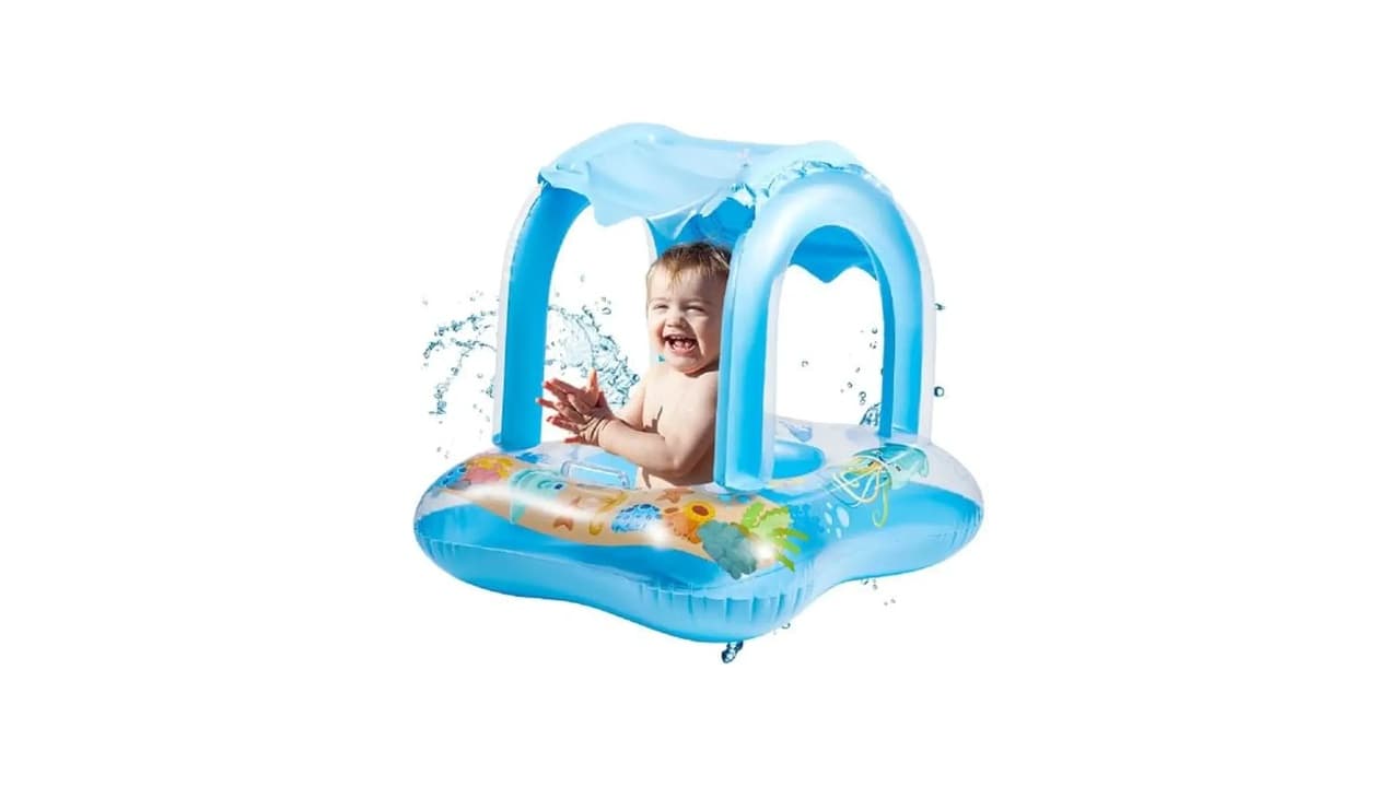 Melhor Boia com Assento e Cobertura para Bebê: Proteção e Conforto Garantidos na Água