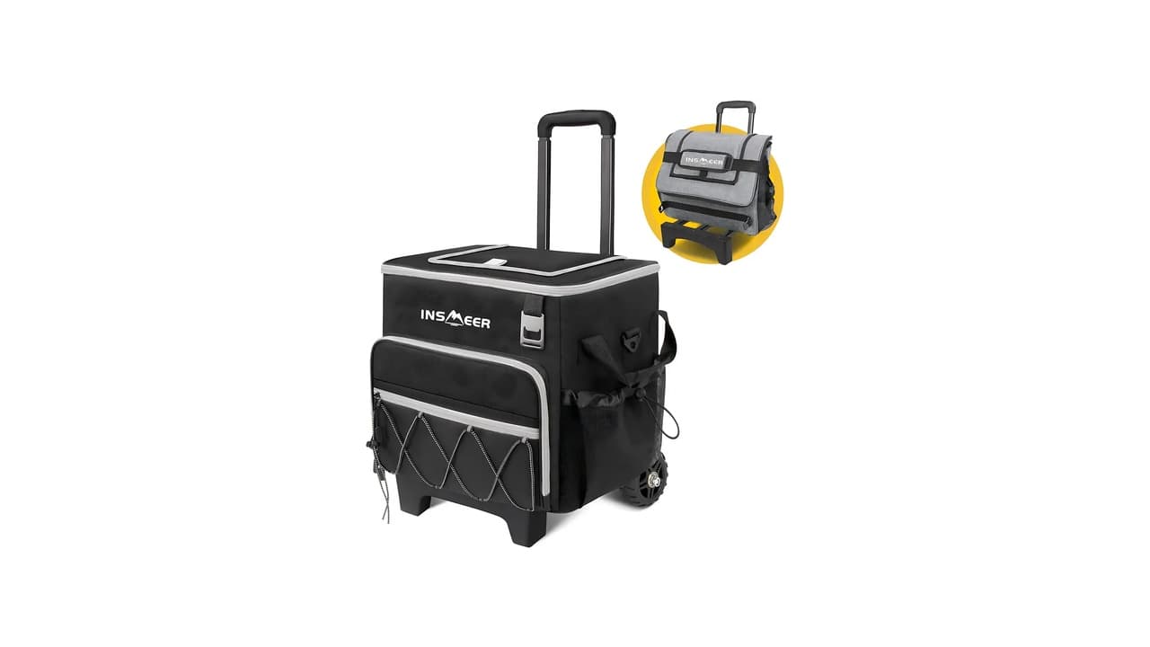 Melhor Cooler Caixa Térmica com Rodinhas: 7 Opções para Compras e Viagens
