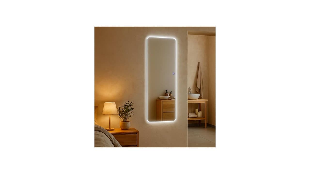 Melhor Espelho para Quarto e Penteadeira: 10 Modelos com Iluminação LED