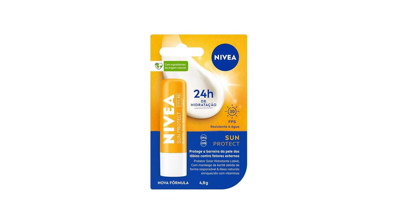 Melhor Hidratante Labial com Protetor Solar FPS!