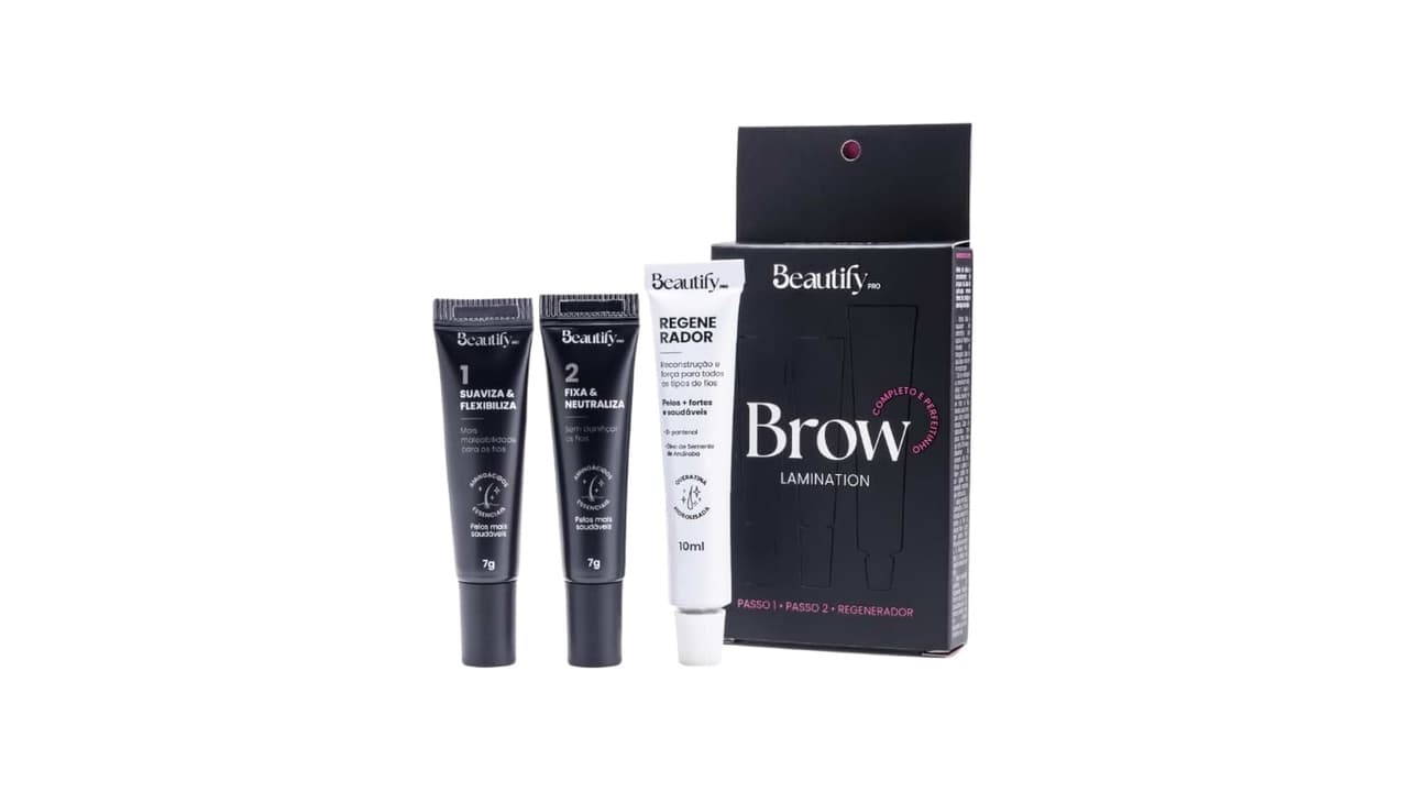 Melhor Kit Brow Lamination: 7 Opções com Efeitos Duradouros e Profissionais