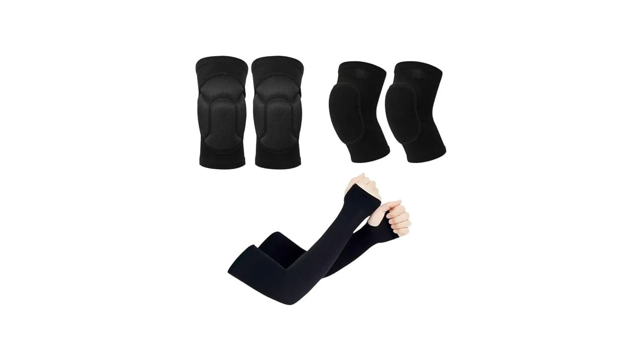 Melhor Kit de Joelheira e Cotoveleira para Proteção Esportiva
