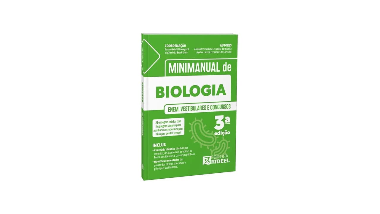 Melhor Livro de Biologia para Vestibular e Enem: 10 Opções de Estudo