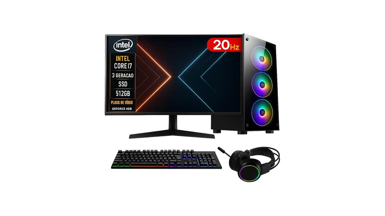 Melhor PC Gamer até 3000 Reais: 7 Opções com Alto Desempenho