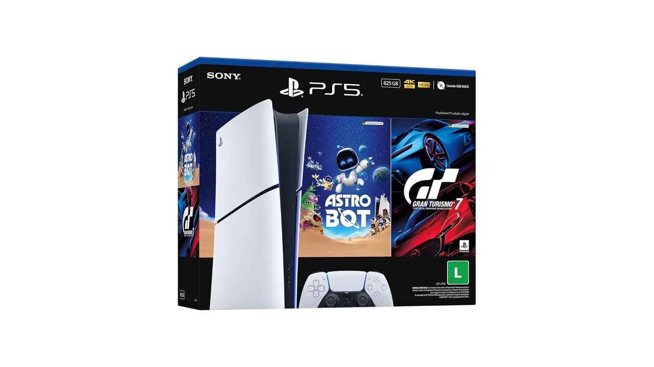 Melhor PlayStation 5: 10 Modelos com Astro Bot e Gran Turismo 7