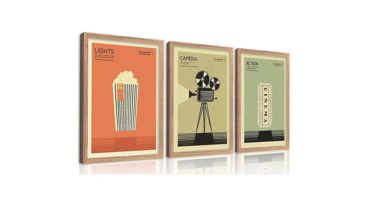 Melhor Pôster de Filmes Clássicos em Lona: 10 Opções para Decorar sua Sala