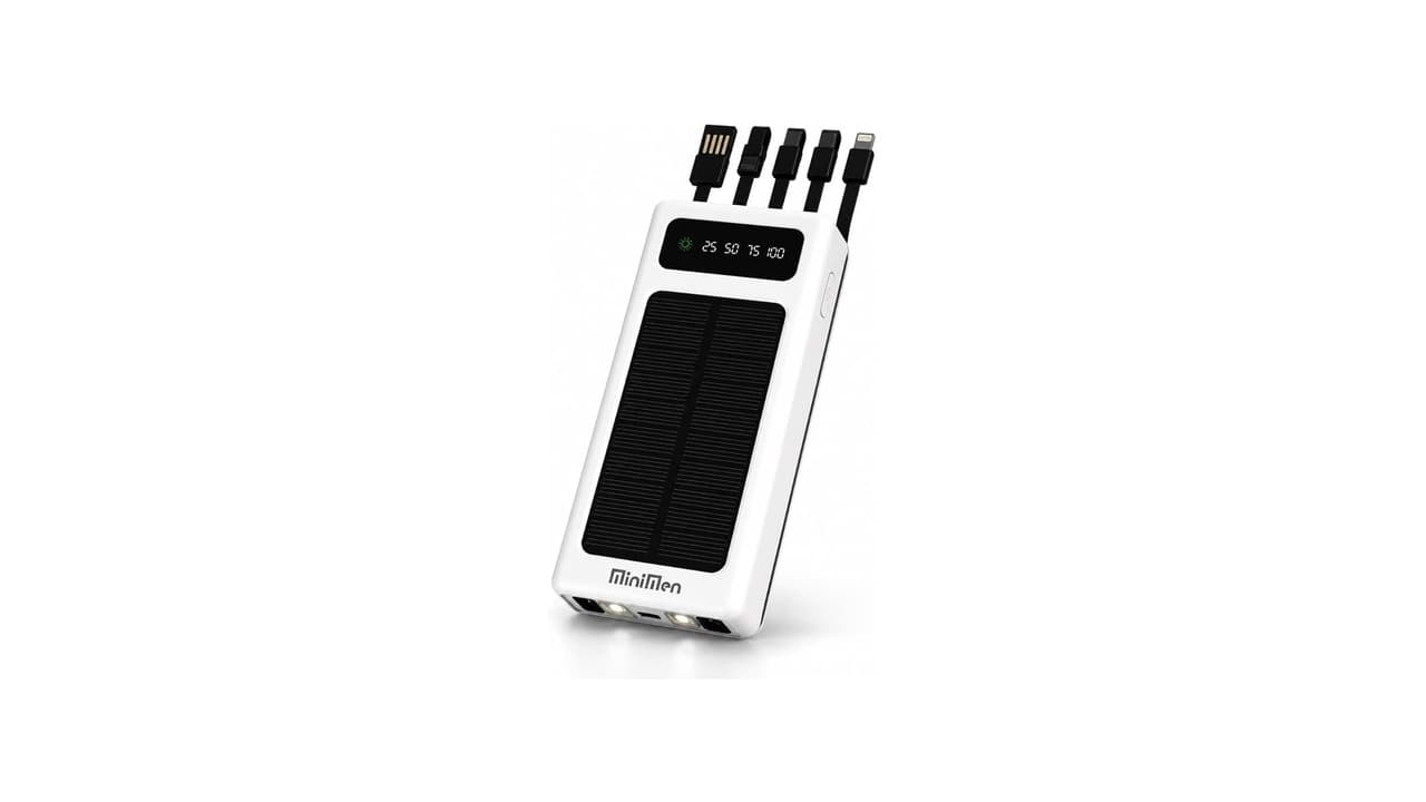 As 7 Melhores Opções de Power Bank Solar para Aventuras Sem Fim