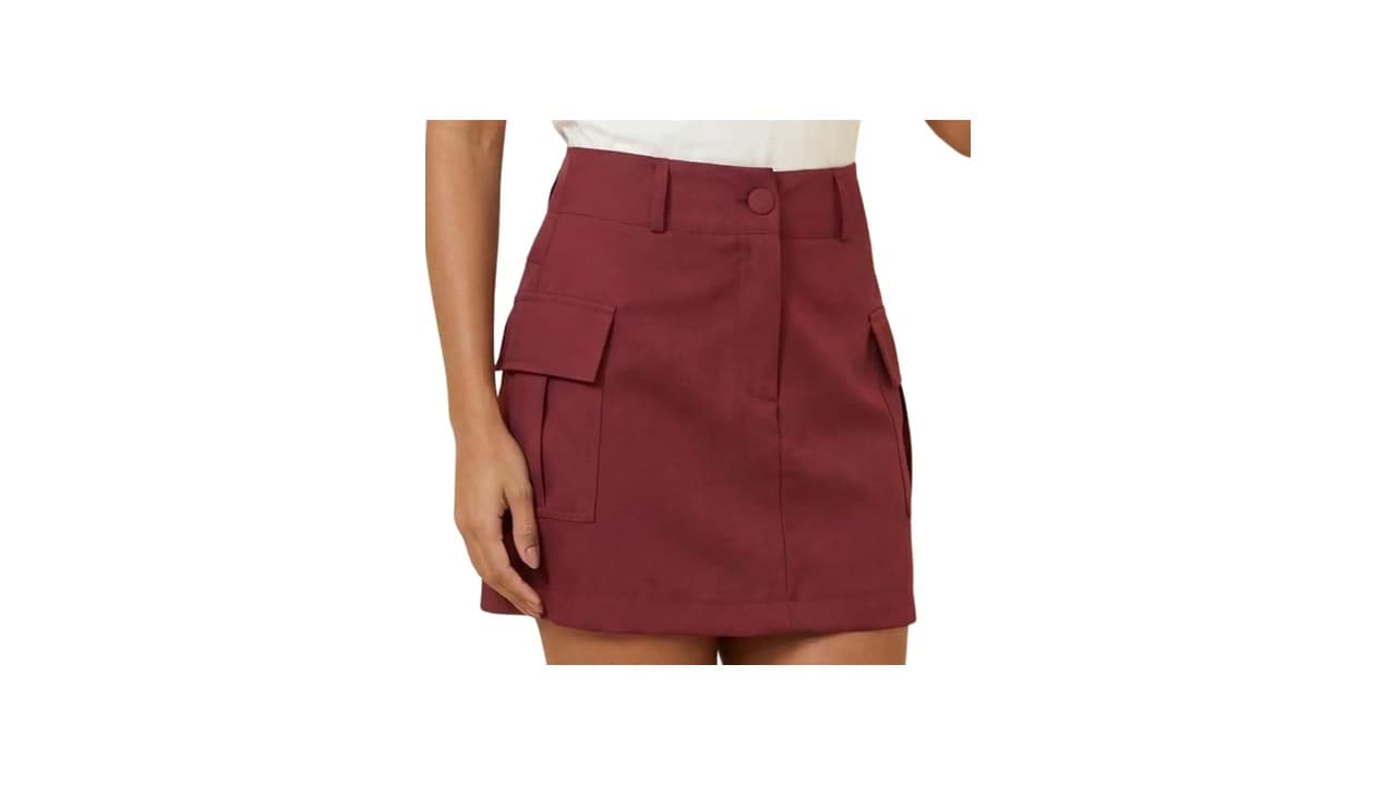Melhor Saia Cargo Feminina com Bolsos: 8 Modelos para Todos os Estilos