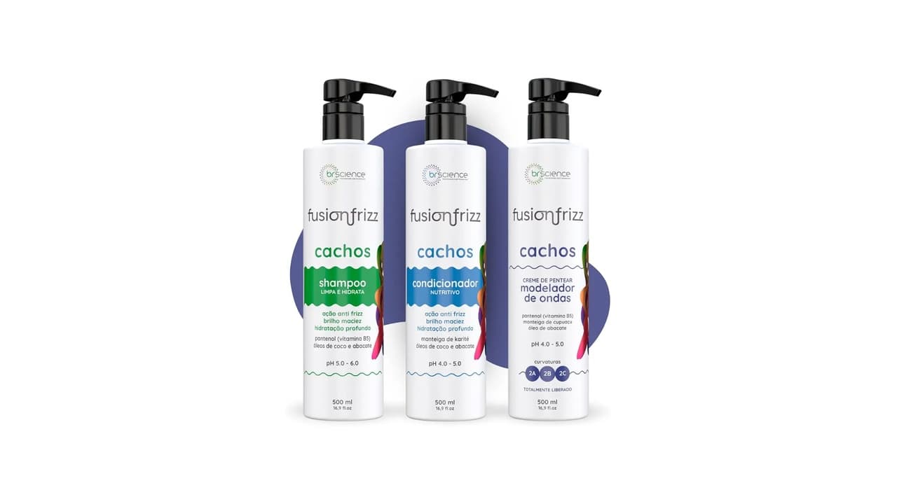 Melhor Shampoo para Cabelo Ondulado 2A 2B 2C: 7 Opções com Hidratação e Definição