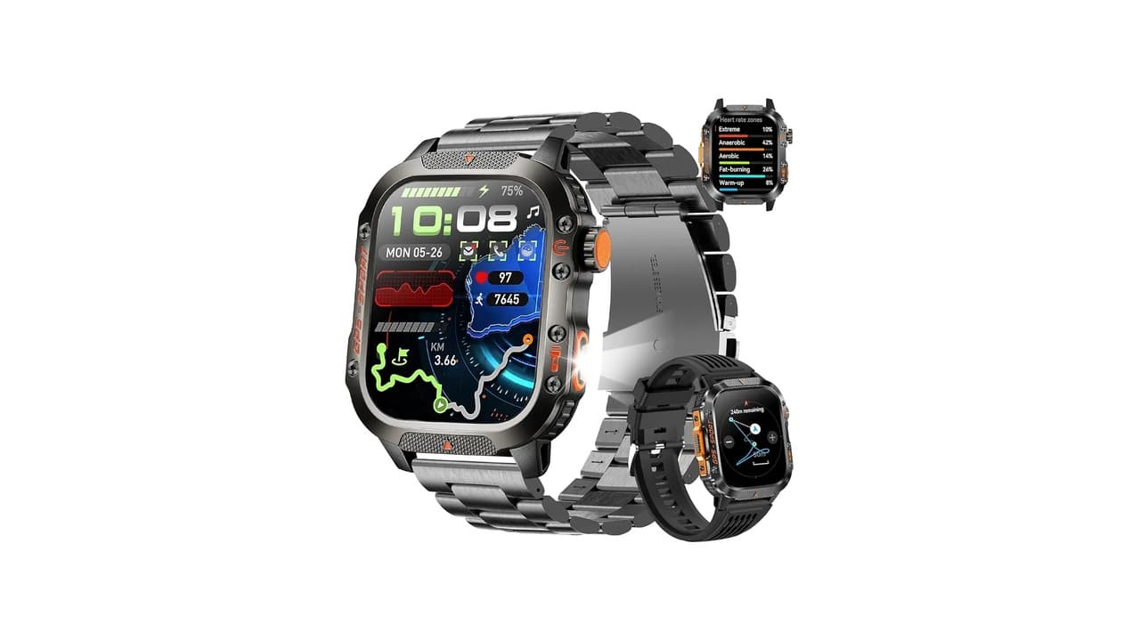 Melhor Smartwatch Militar Resistente: 8 Modelos para Aventura Extrema