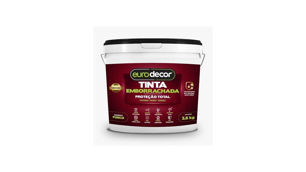 Melhor Tinta Emborrachada para Parede Externa: 10 Opções de Alta Performance