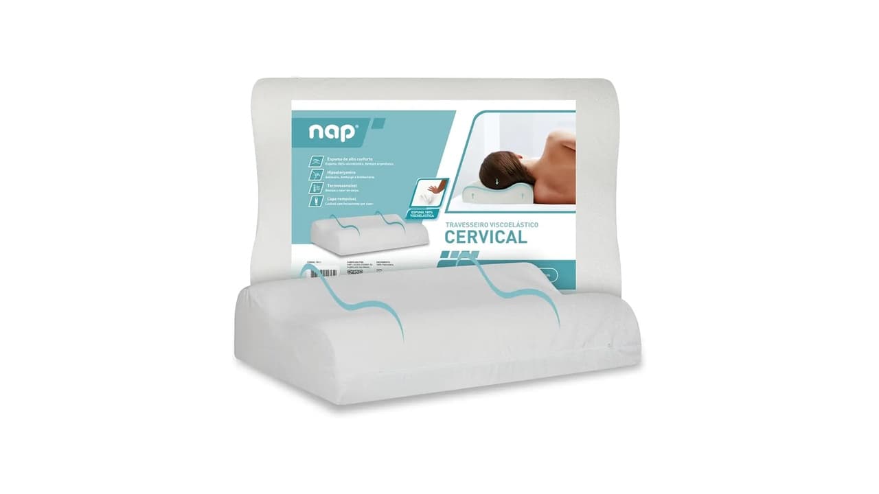 Melhor Travesseiro Cervical Ortopédico de Viscoelástico: Guia Completo