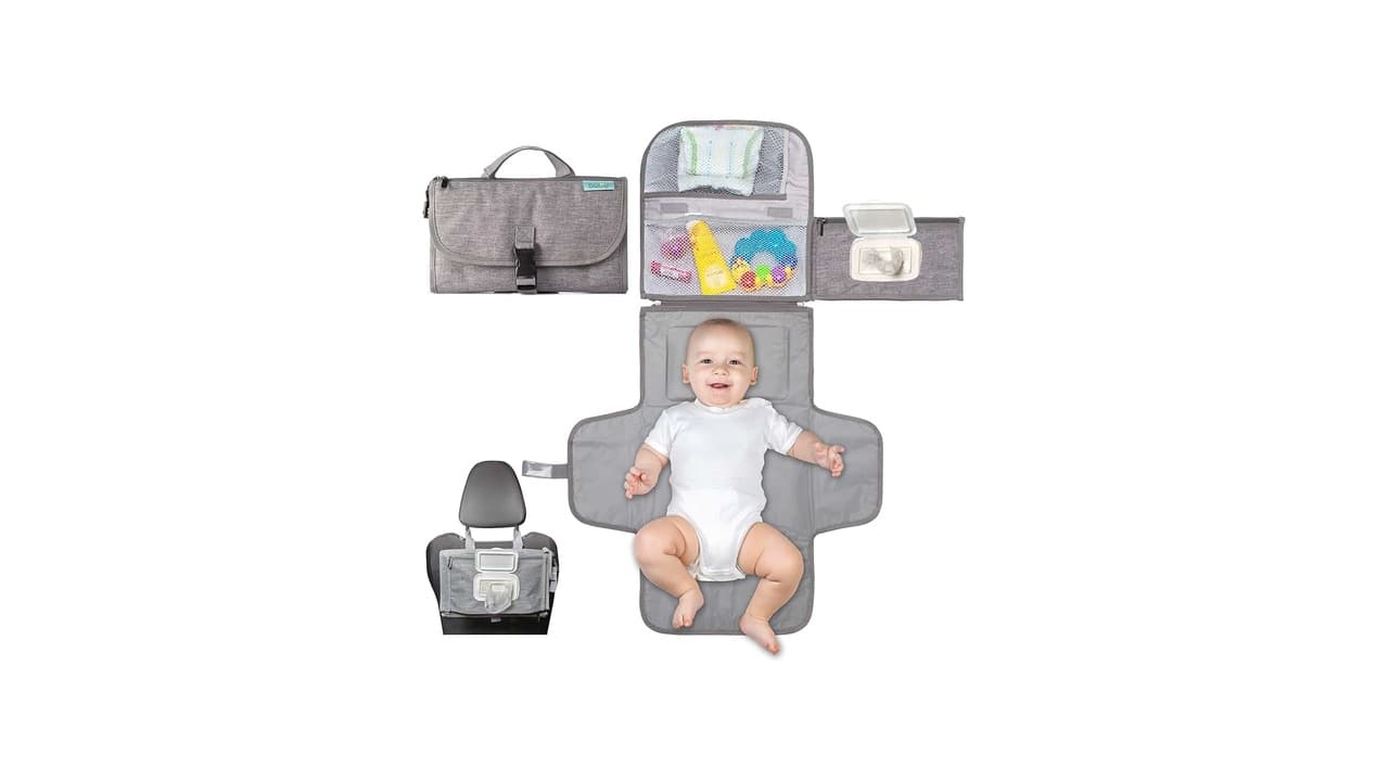Melhor Trocador de Bebê Portátil para Bolsa: 10 Opções Práticas e Duráveis