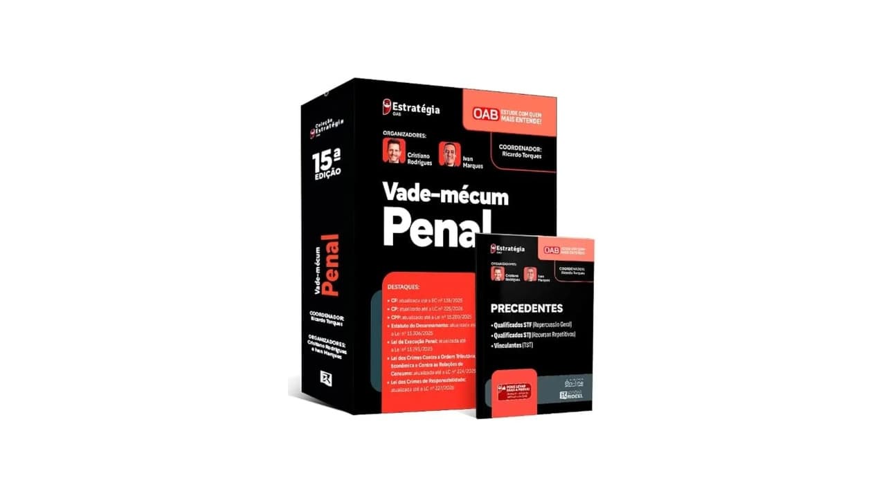 Melhor Vade Mecum Segunda Fase Penal: Guia Completo para Aprovação