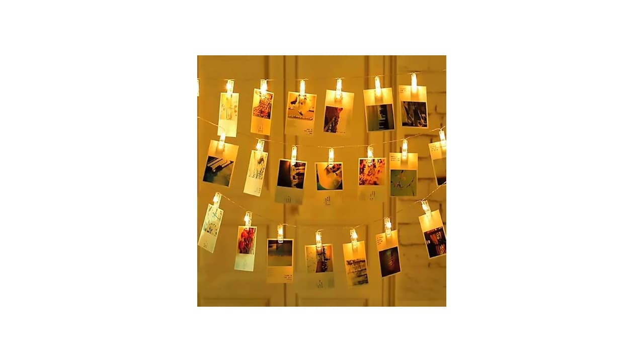 Melhor Varal de Fotos com LED: 10 Opções Iluminadas para Decoração