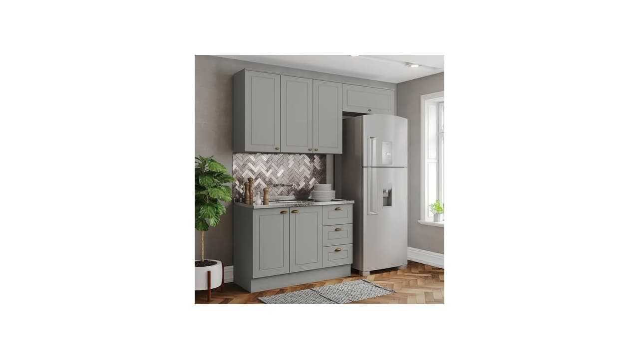 Melhor Armário de Cozinha Modulado: 10 Modelos para Otimizar Seu Espaço