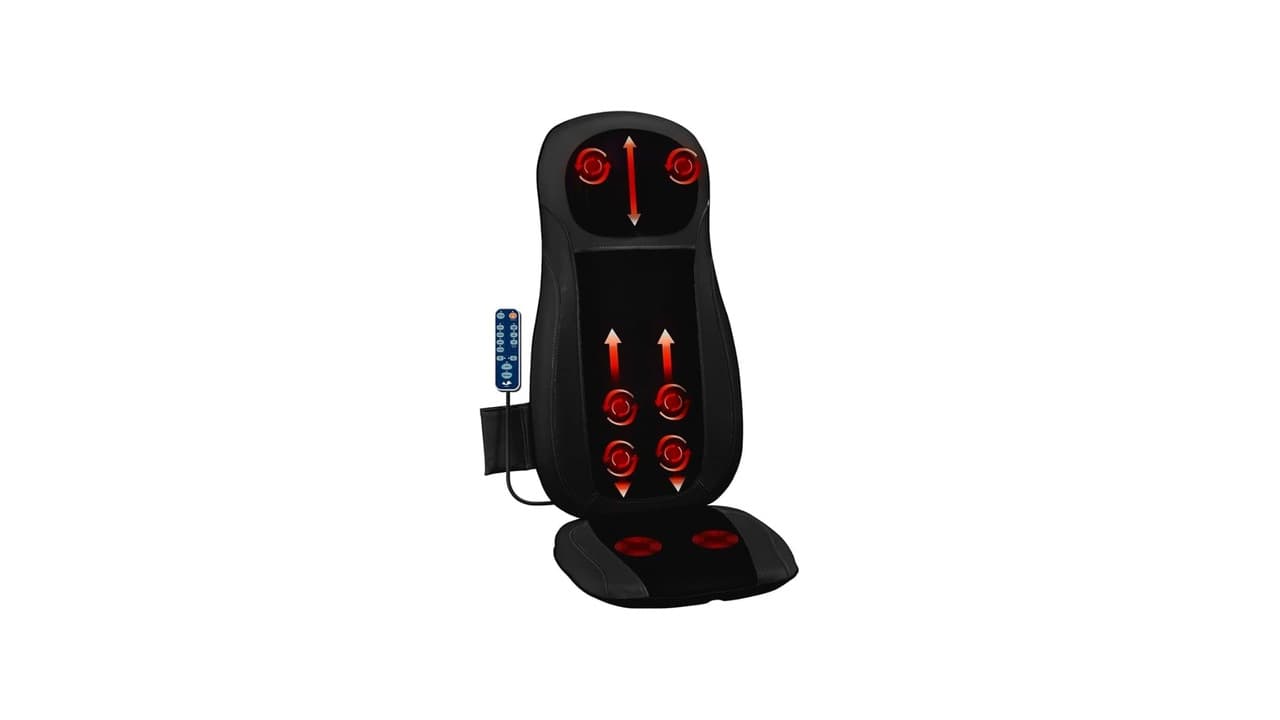 Melhor Assento de Massagem Shiatsu para Cadeira: Escolha o Ideal para Alívio de Dores