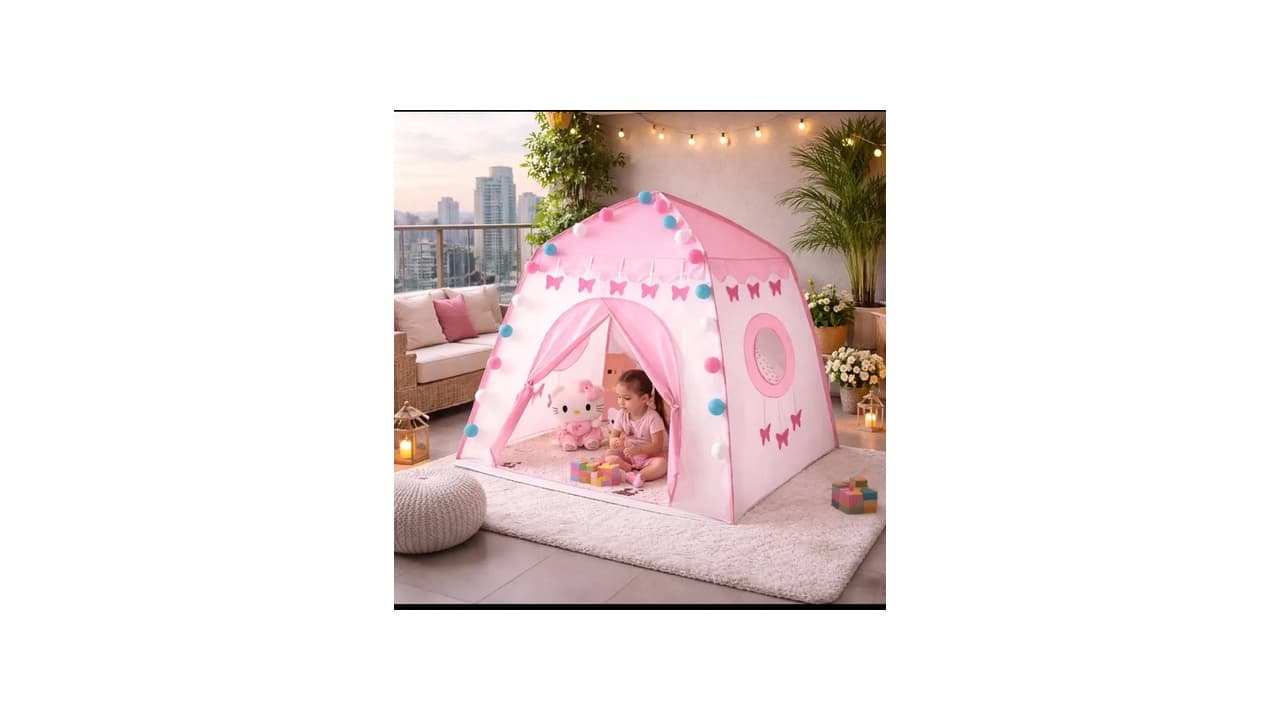 Melhor Barraca de Acampamento Infantil com Luzes LED