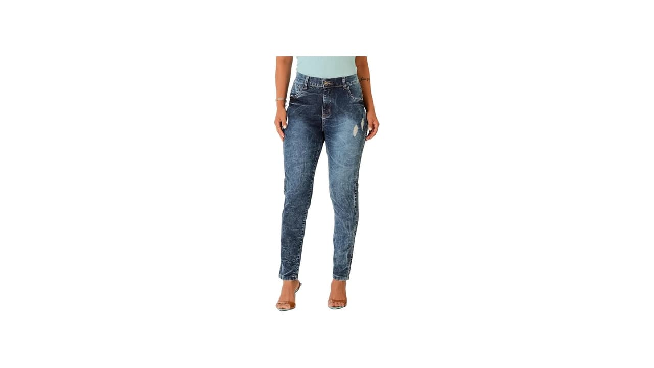 Melhor Calça Jeans que Levanta o Bumbum: Destaque para Cintura Alta e Modelagem Perfeita