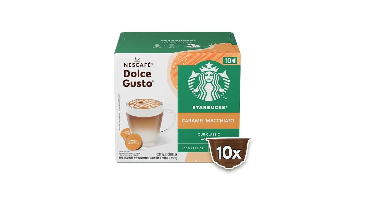 Melhor Cápsula Starbucks Dolce Gusto: 7 Opções para Cafés Irresistíveis