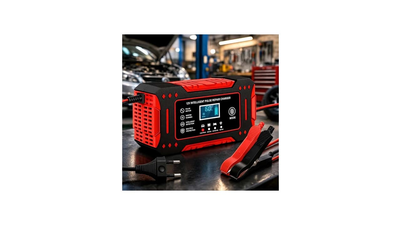 Melhor Carregador Bateria de Moto: Top 10 com Display Digital e Proteção Completa
