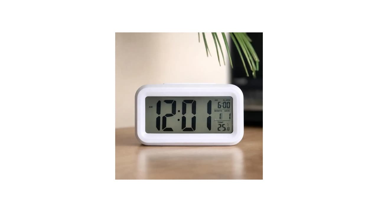 Melhor Despertador Digital para Sono Pesado: Alarmes Potentes e Vibratórios para Acordar Sempre a Tempo