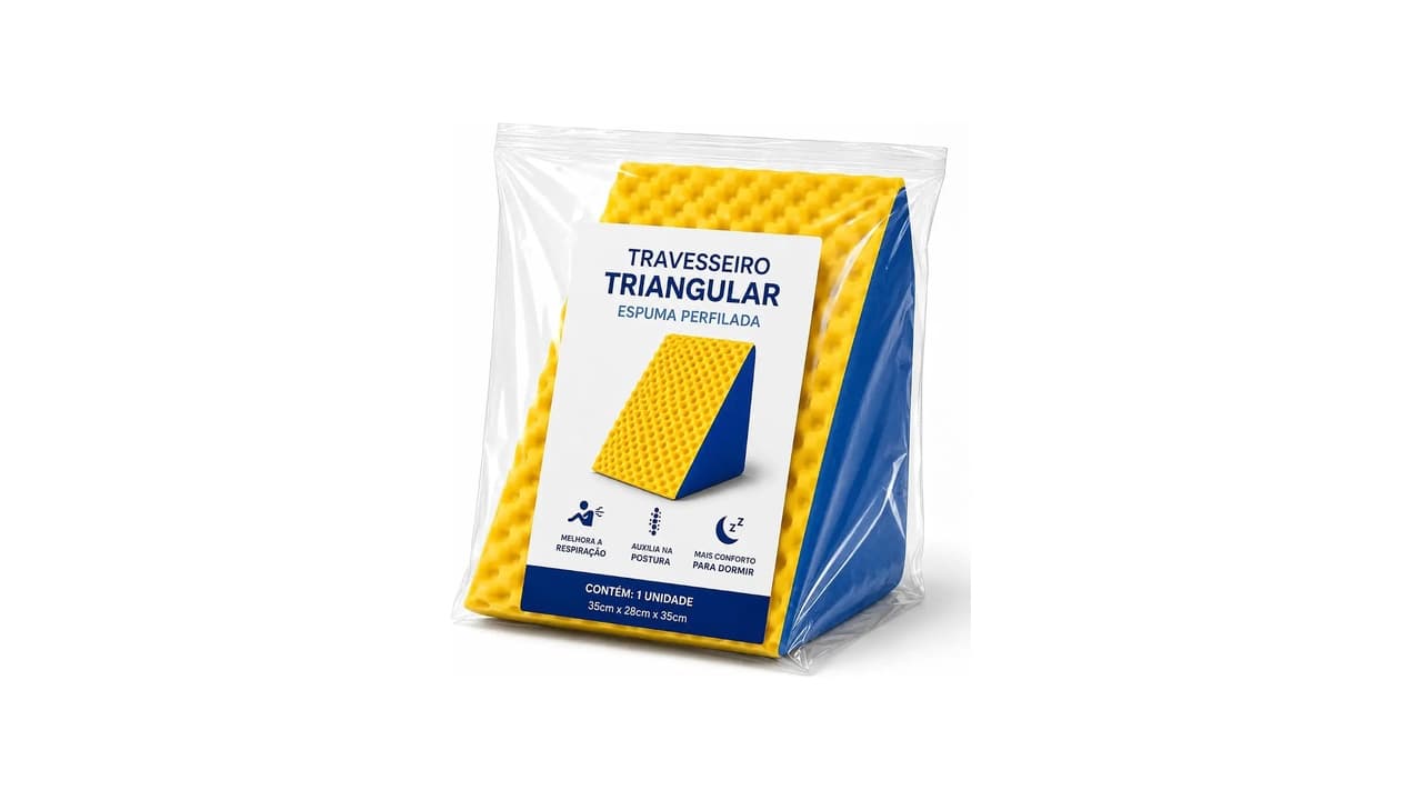 Melhor Encosto Triangular para Postura e Conforto