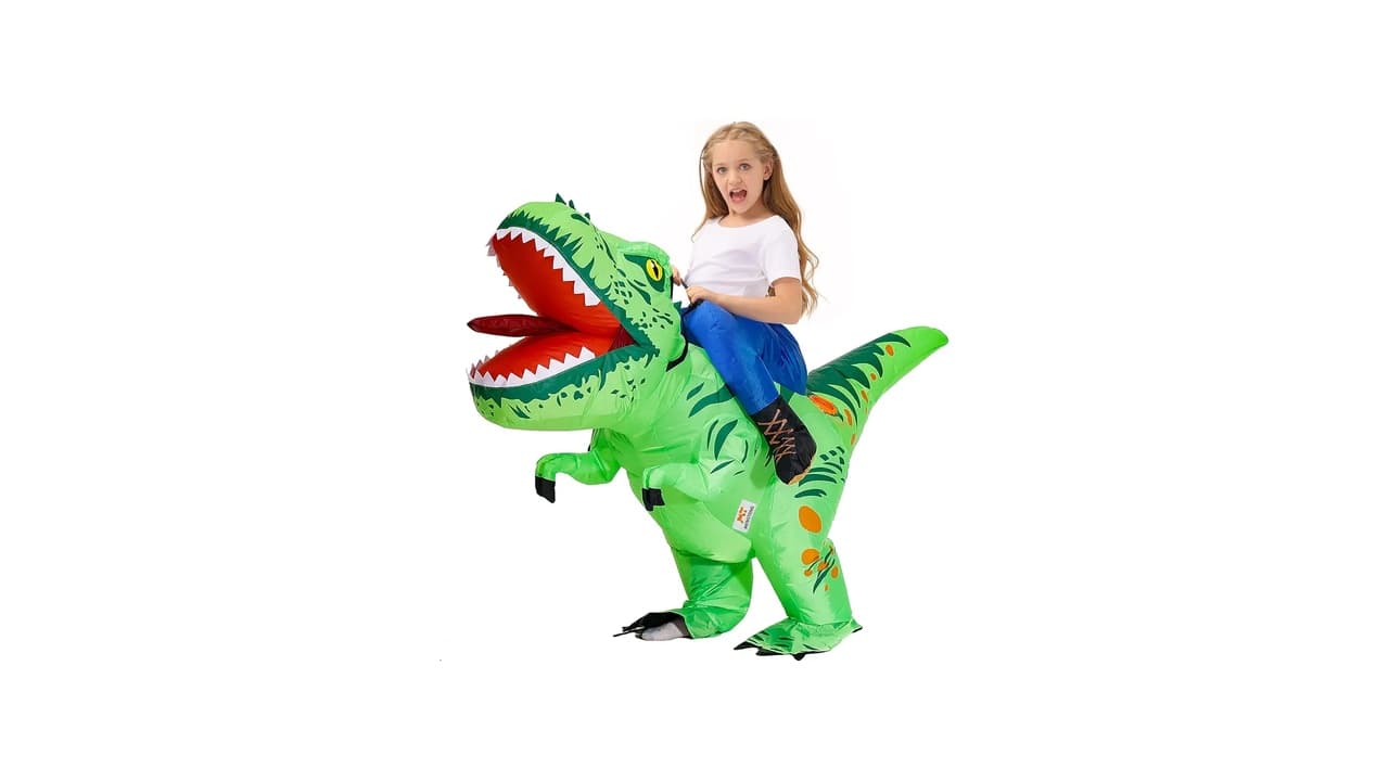 Melhor Fantasia Inflável de Dinossauro: 10 Modelos para Todos os Idades