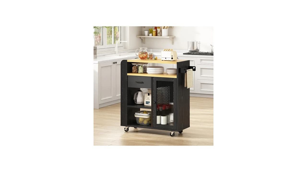Melhor Ilha de Cozinha com Rodízios: 10 Modelos para Organizar e Otimizar Espaço