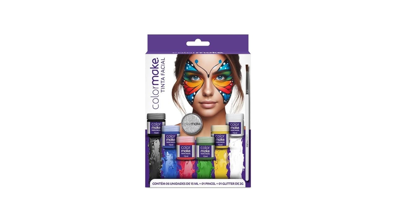 Melhor Kit de Tintas para Rosto: 10 Opções para Maquiagem Artística e Efeitos Especiais
