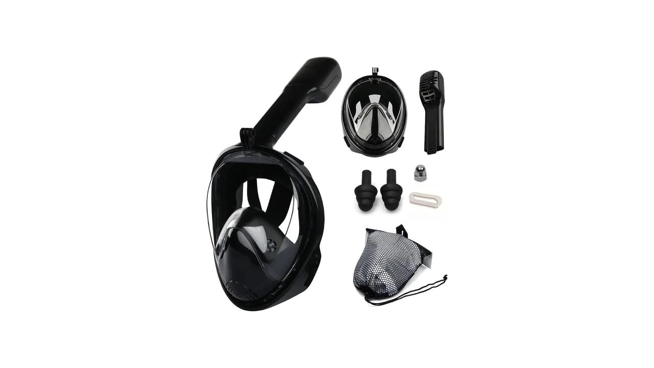 Melhor Máscara de Mergulho Snorkel Full Face Antiembaçante e com Suporte para Câmera em 2026