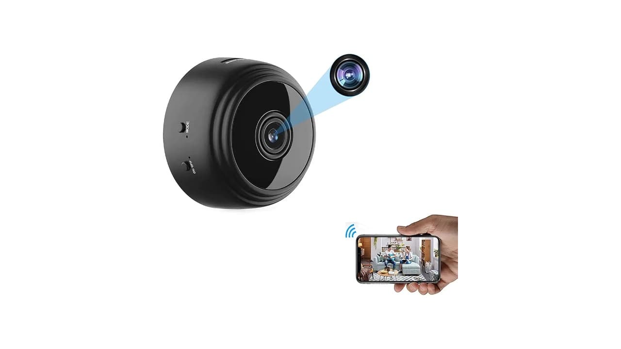 Melhor Mini Câmera Espiã Wi-Fi: 7 Modelos com Visão Noturna e Gravação Remota
