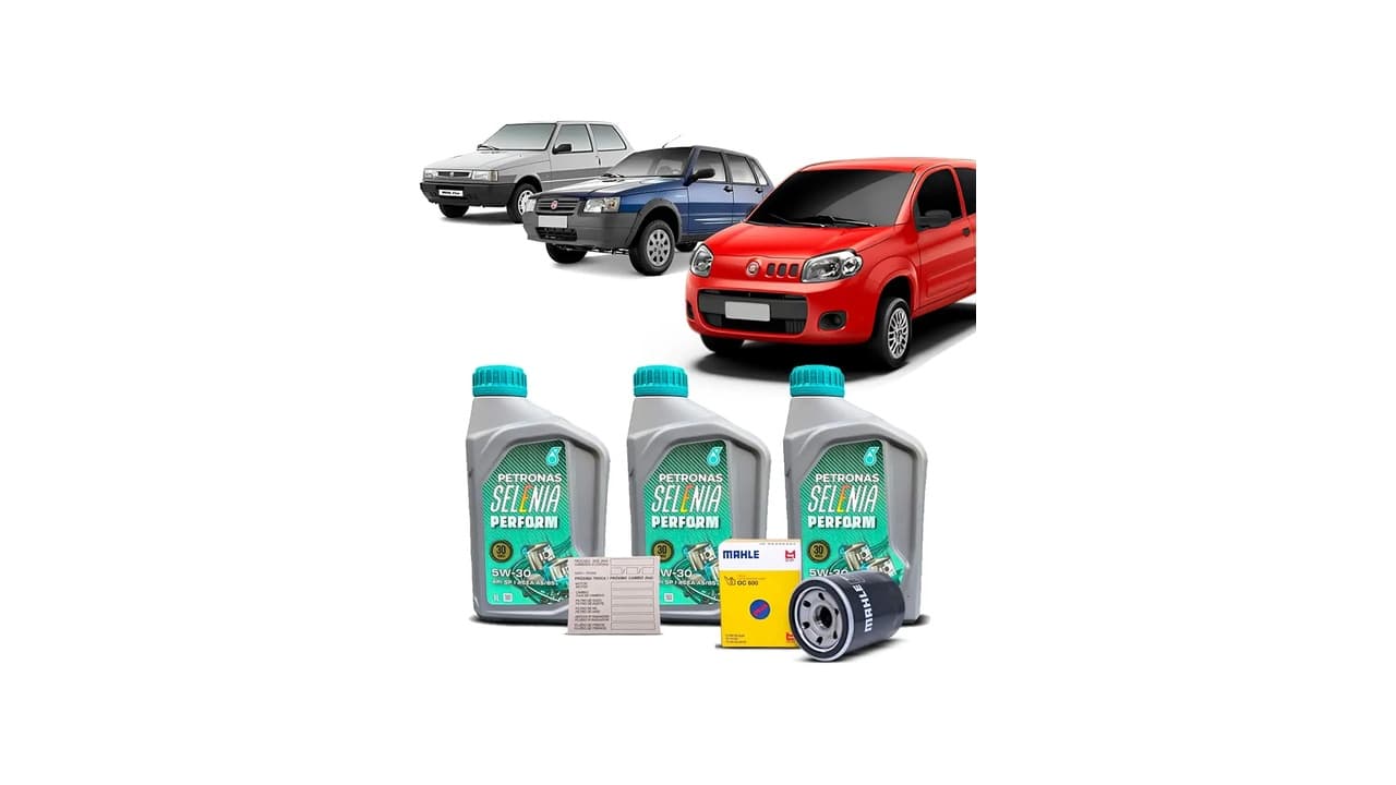 Melhor Óleo para Fiat Uno: 7 Opções para Motor Firefly e 1.0