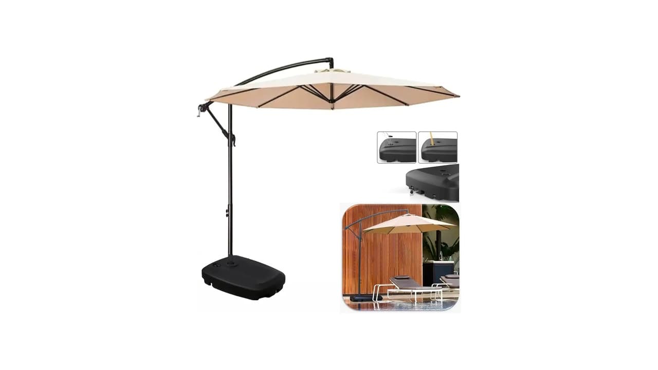 Melhor Ombrelone Lateral para Piscina: Comparativo de 8 Modelos Top