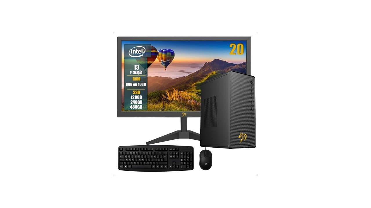 Melhor PC de Mesa Completo para Home Office: 5 Opções com Melhor Custo-Benefício