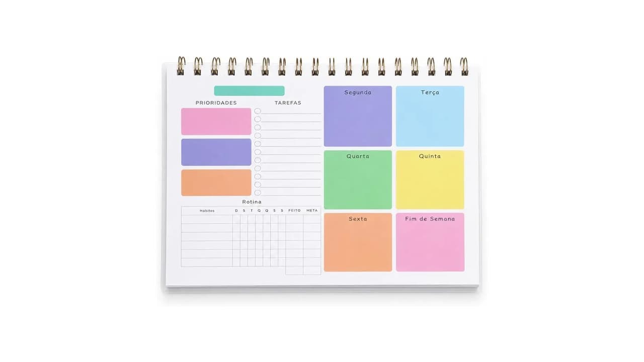 Melhor Planner 2026: 7 Opções para Organização Diária sem Erros