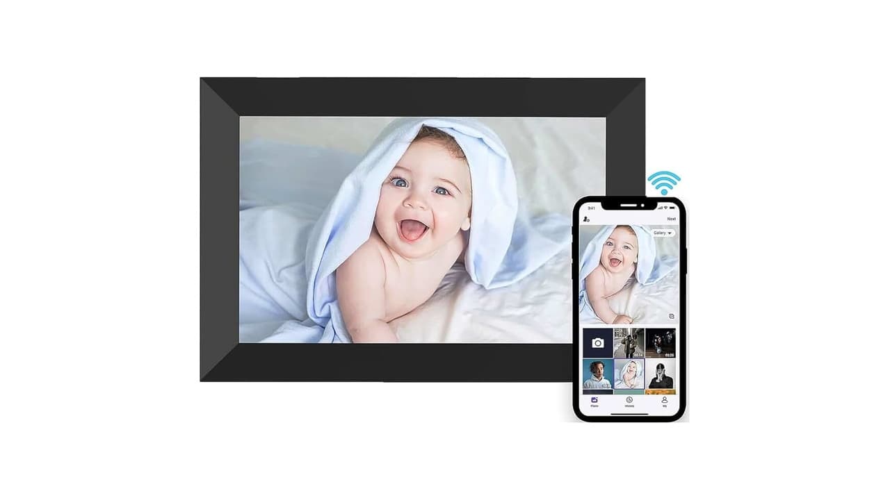 Melhor Porta Retrato Digital: 7 Modelos com WiFi e Tela IPS para Presentes