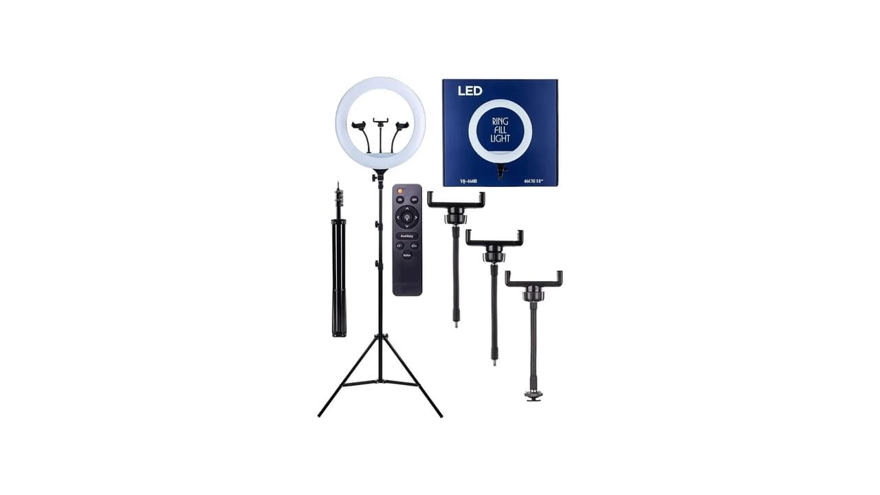 Melhor Ring Light Tomate: 5 Opções com Luz Quente e Fria para Conteúdo