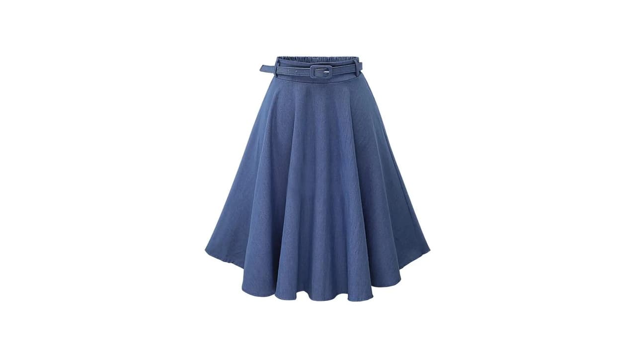 A Melhor Saia Jeans Midi e Curta: 10 Modelos que Combinam com Qualquer Look