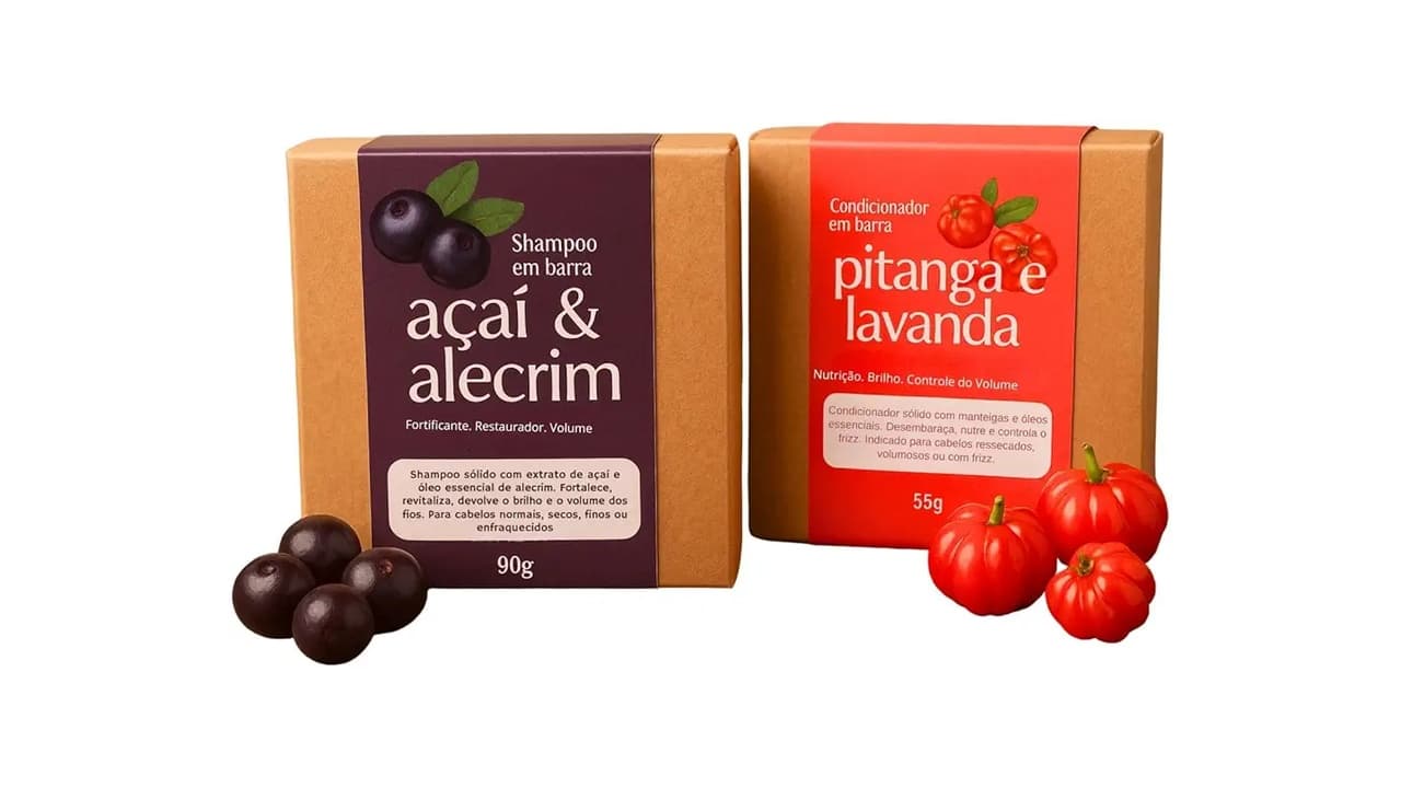 Melhor Shampoo e Condicionador em Barra: 7 Opções 100% Naturais e Eficazes