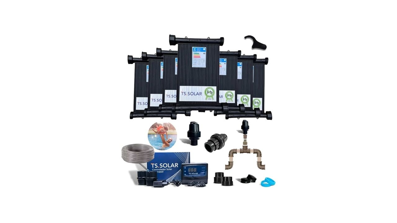 Melhor Sistema de Aquecimento Solar para Piscina: 7 Opções com Controle Automatizado