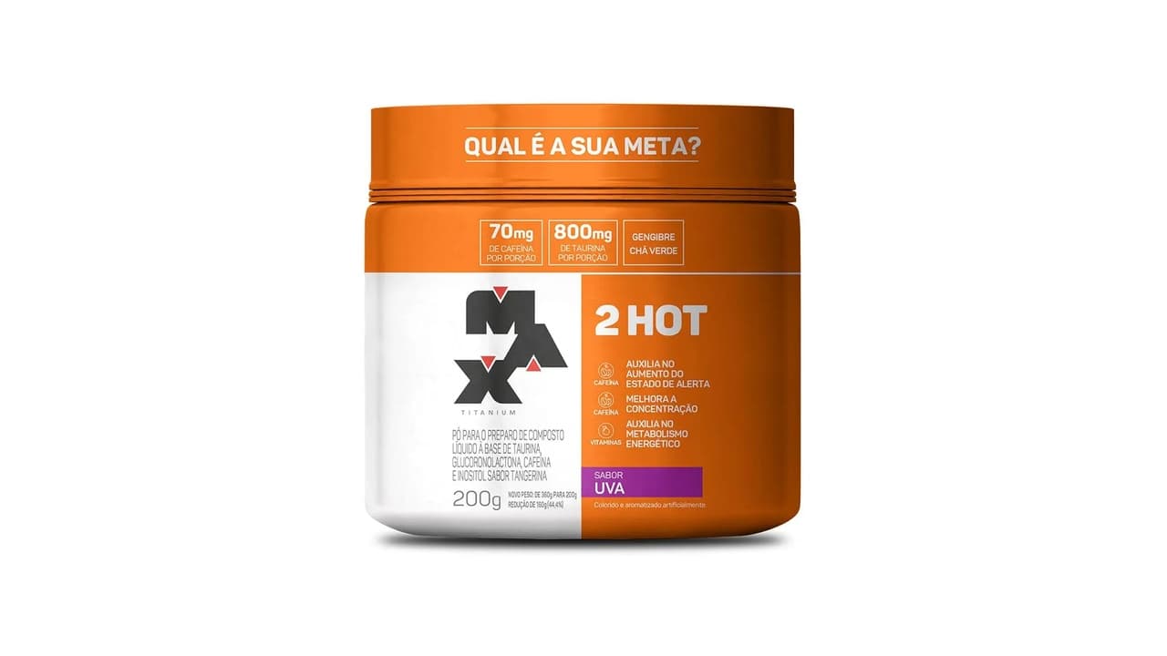 Qual o Melhor Suplemento 2 Hot Max Titanium? Reviews e Comparação de Sabores