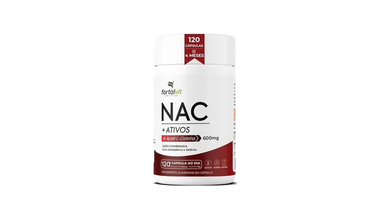 Melhor Suplemento NAC 600mg: Top 10 com Selênio e Molibdênio