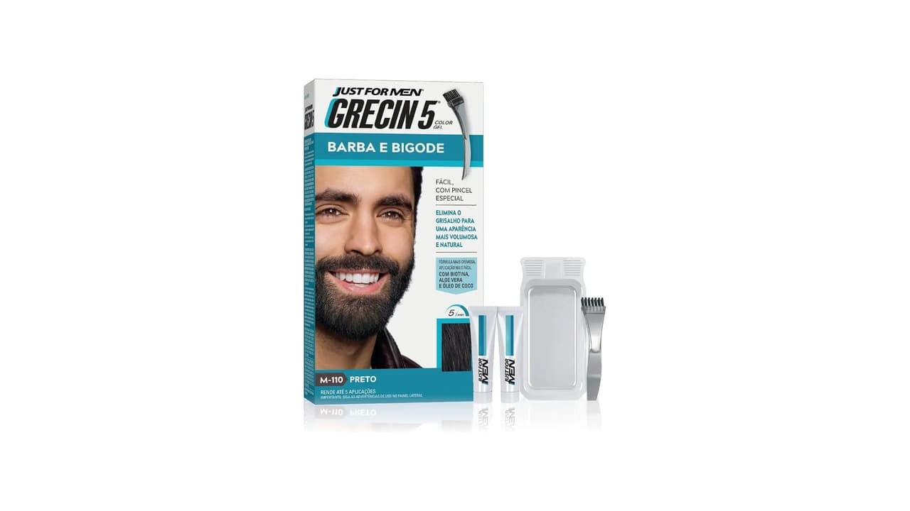 Melhor Tinta de Cabelo Masculina para Barba e Grisalhos: 10 Opções para Escolher