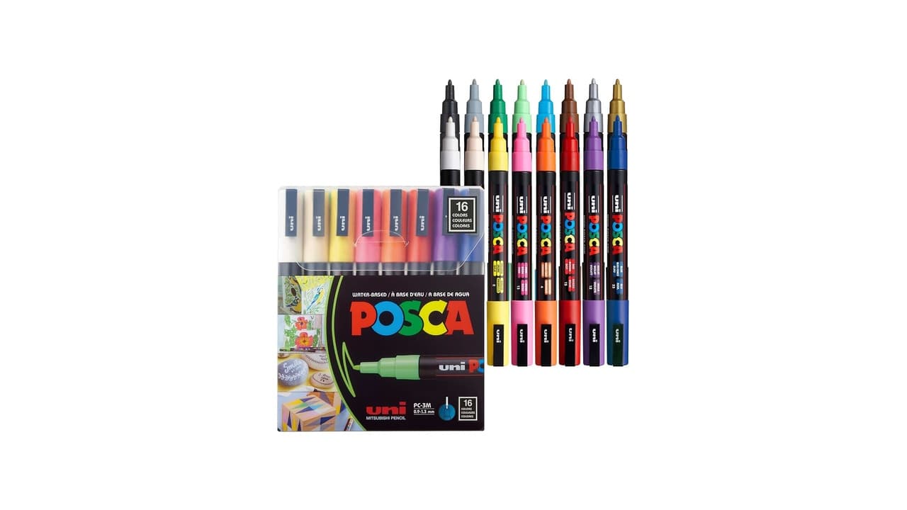 Qual a Melhor Tinta Posca? Guia Completo para Escolher os 8 Melhores
