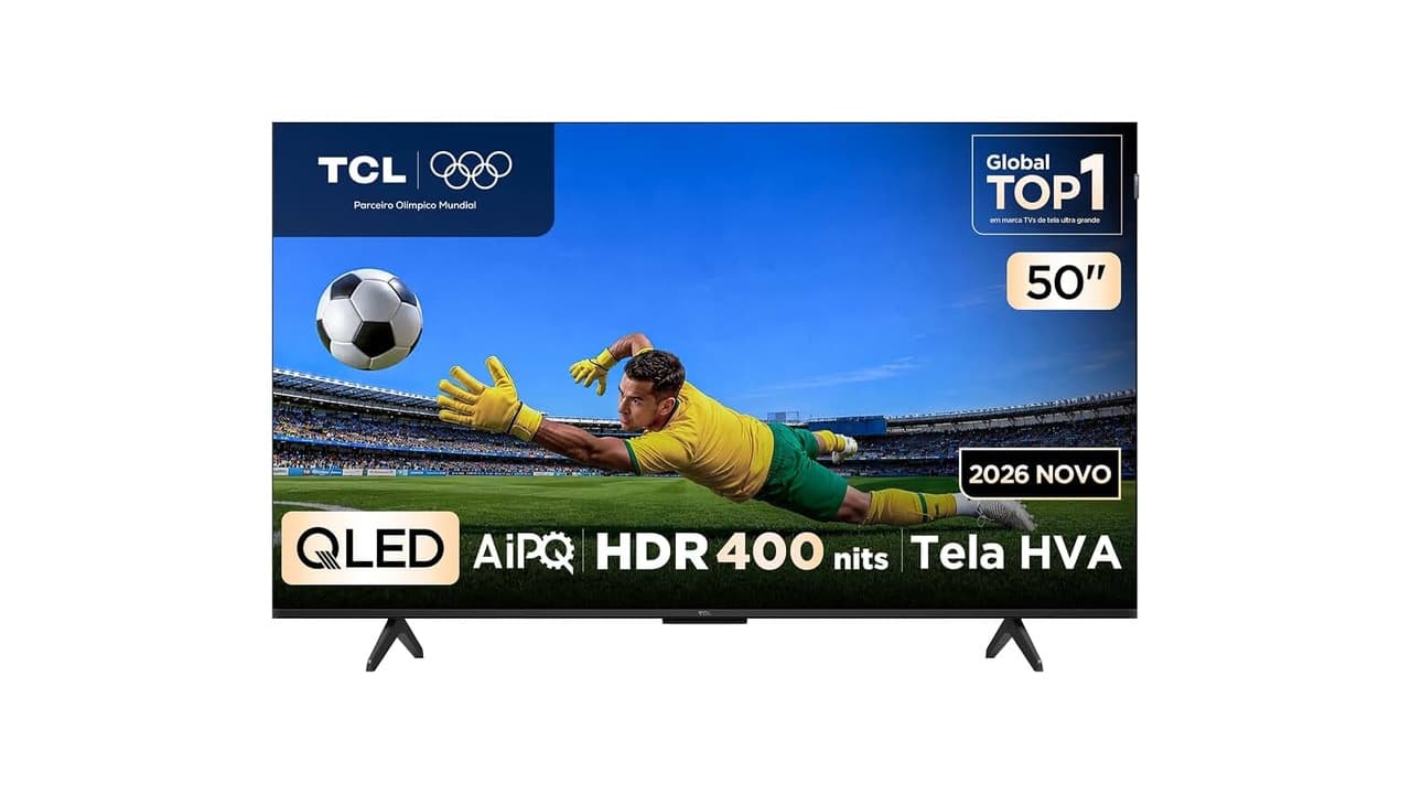 Melhor TV 50 Polegadas QLED 120Hz: Top 7 Modelos com Imagem Ultra Nítida e Movimento Suave