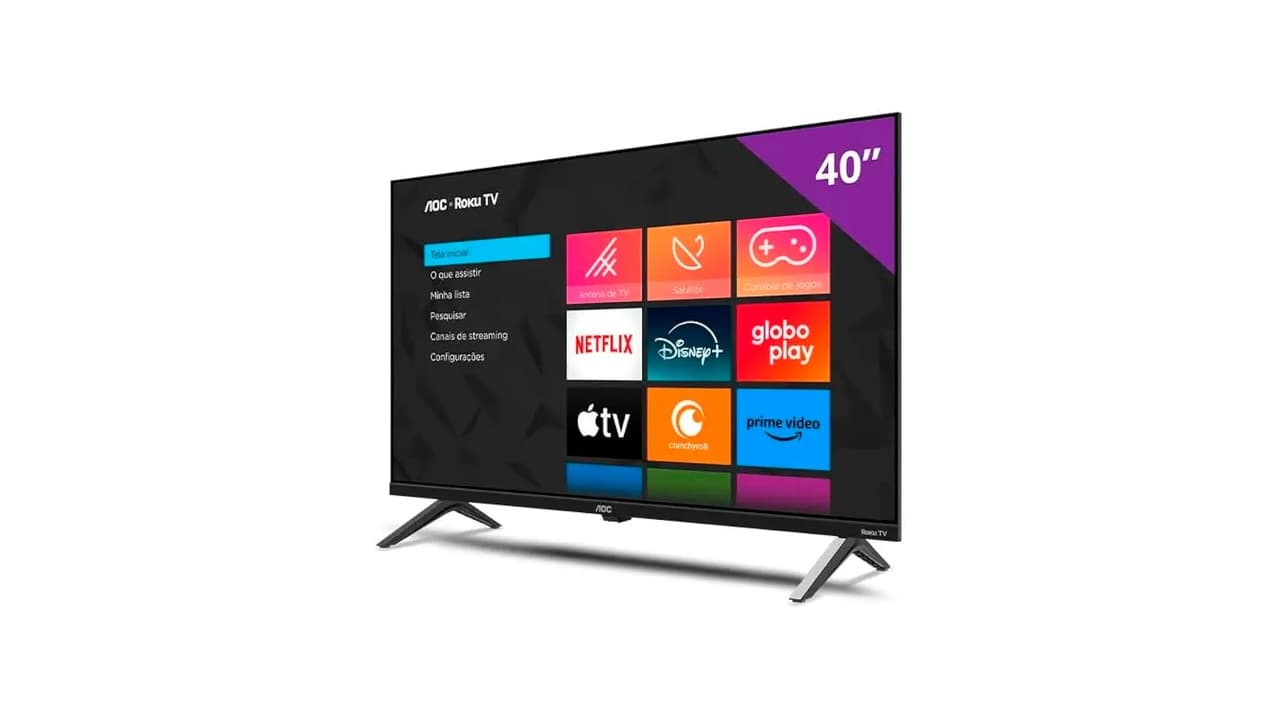 Melhor TV AOC Roku: 8 Modelos com Roku e Dolby Áudio